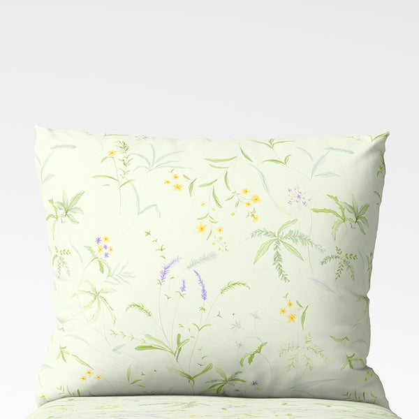 Handmade cotton pillowcase | Meadow Whisper