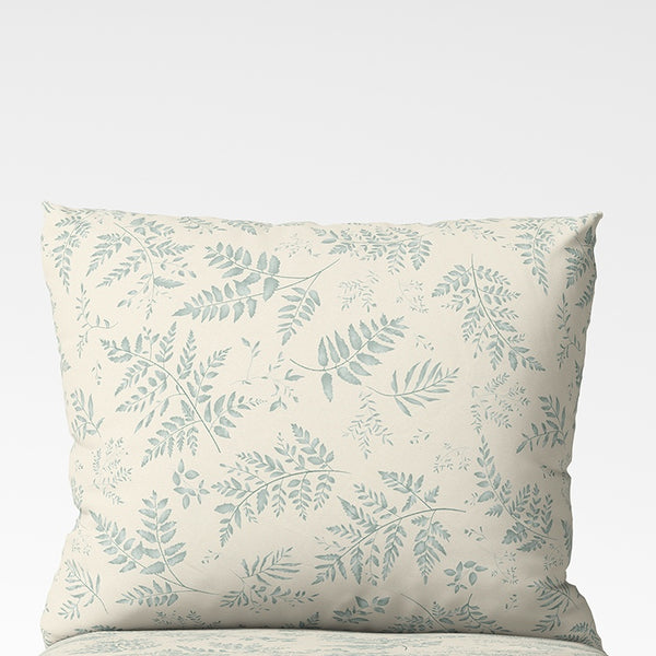 Handmade cotton pillowcase | Willow Mist