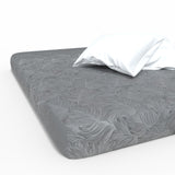 Roku darbs greznā Deluxe satīna kokvilnas palags ar gumiju | Stockholm