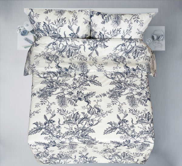 Last units of handmade cotton bedding set | Midnight