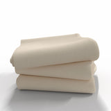 Roku darbs kokvilnas palags bez gumijas | Ecru