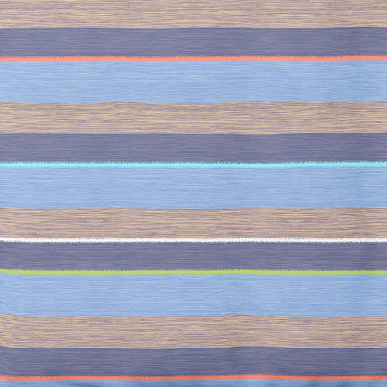 Patterned cotton fabric | Coastal Vibes