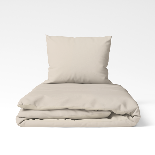 Ручной работы хлопковый комплект постельного белья | White Sand