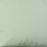 Roku darbs kokvilnas gultas ar gumiju | Fog Green