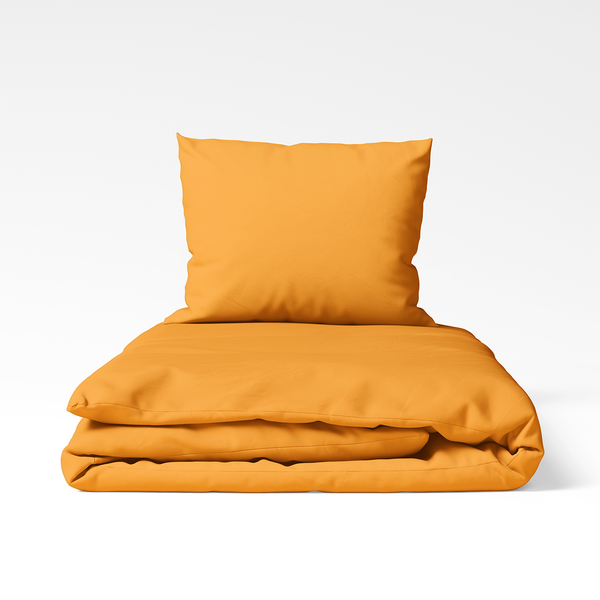 Handmade Cotton Bedding Set | Pale Marigold