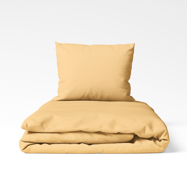 Handmade Cotton Bedding Set | Apricot Sherbet