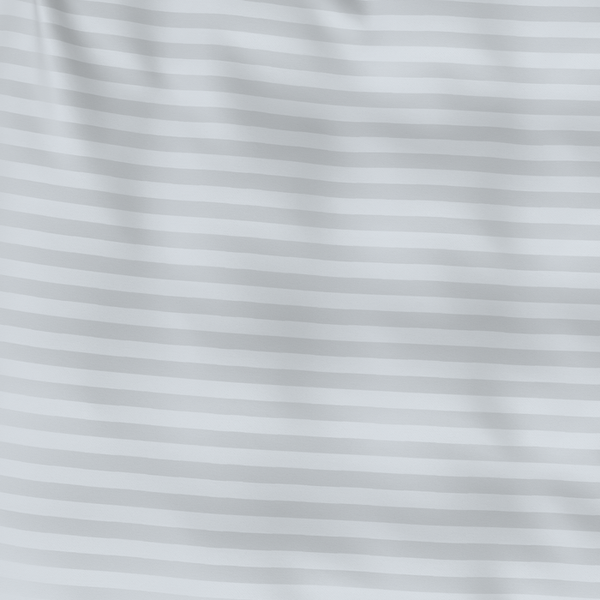 Prabangus Premium juostuoto satino 100% medvilnės audinys | Antarctica