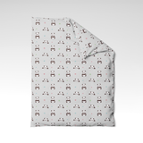 Ручной работы хлопковый пододеяльник | Panda Pop