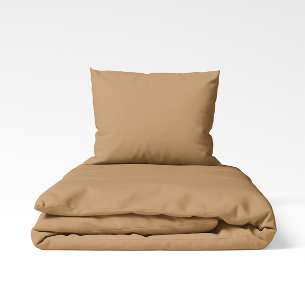Handmade Cotton Bedding Set | Champagne Beige