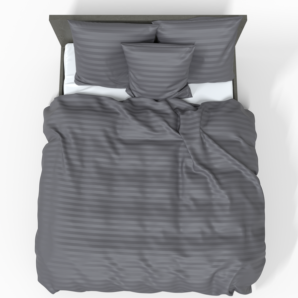 Ручной работы роскошный пододеяльник Premium из жаккардового сатина хлопка | Tornado