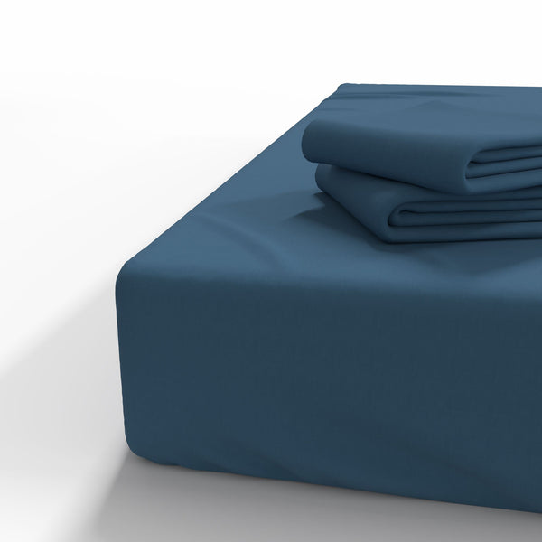 Roku darbs kokvilnas gultas ar gumiju | Blue Ashes