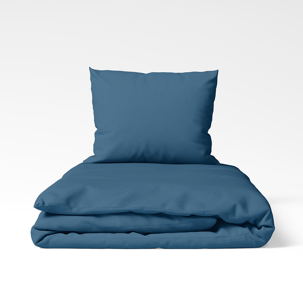 Handmade Cotton Bedding Set | Blue Ashes