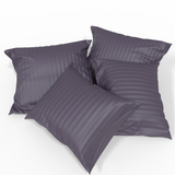 Handmade Luxurious Premium Striped Satin Cotton Pillowcase | Sweet Grape