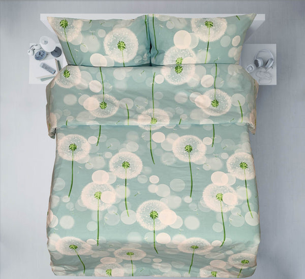 Last units of handmade cotton bedding set | Dandelion Light