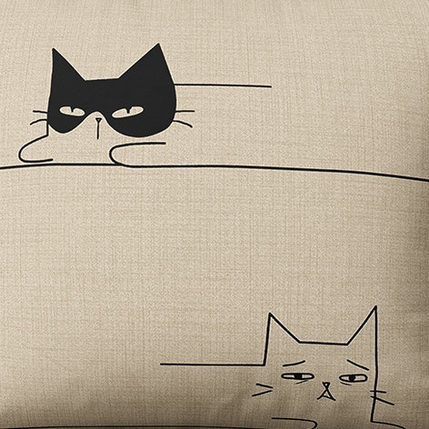 Rakstains kokvilnas audums | Kitty