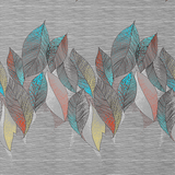 Rakstains kokvilnas audums | Jungle Lines