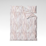 Patterned cotton fabric | Blush Flow