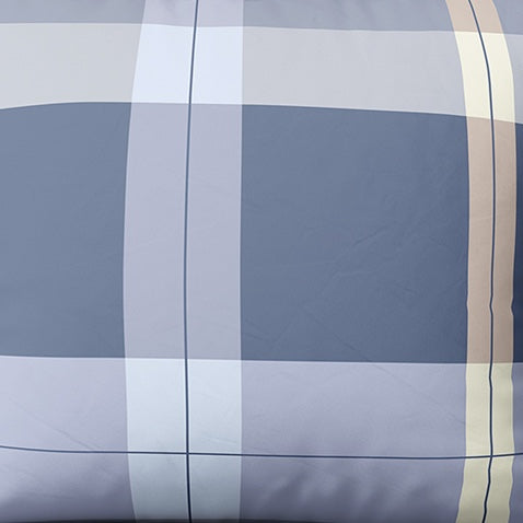 Rakstains kokvilnas audums | Coastal Check