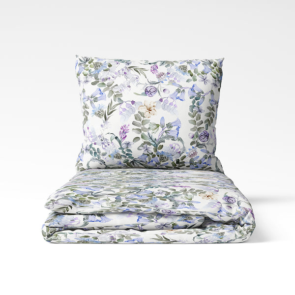 Ручной работы хлопковый пододеяльник | Lavender Field