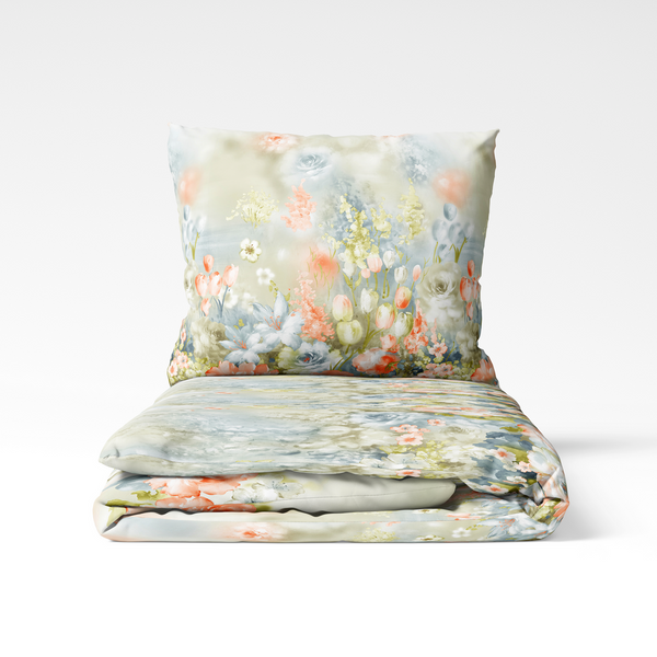 Handmade cotton bedding set | Blooming Haze