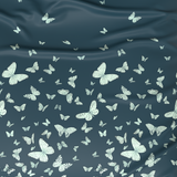 Roku darbs greznā Deluxe satīna kokvilnas gultas veļas komplekts | Vienna