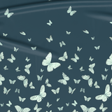 Roku darbs greznā Deluxe satīna kokvilnas palags bez gumijas | Vienna