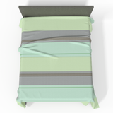 Ручной работы роскошная простыня без резинки Deluxe из сатина хлопка | Amsterdam