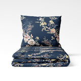 Rokām darināts kokvilnas segas pārvalks | Midnight Garden