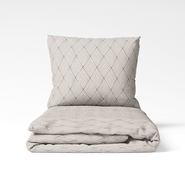 Ручной работы хлопковый пододеяльник | Sand Weave