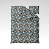 Raštuotas medvilninis audinys | Arctic Mosaic