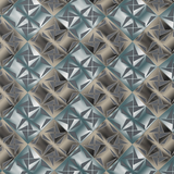 Rankų darbo medvilninis pagalvės užvalkalas | Arctic Mosaic