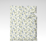 Handmade cotton bedding set | Blue Sprig