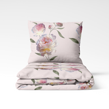 Handmade cotton bedding set | Blush Peony