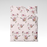 Handmade cotton bedding set | Blush Peony