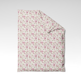 Roku darināts kokvilnas segas pārvalks | Blush Rose