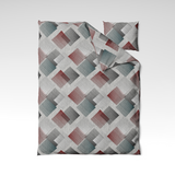 Patterned cotton fabric | Crimson Blocks