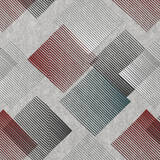 Patterned cotton fabric | Crimson Blocks