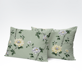 Roku darināts kokvilnas spilvendrāna | Daisy Vine