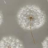 Patterned cotton fabric | Dandelion Whisper