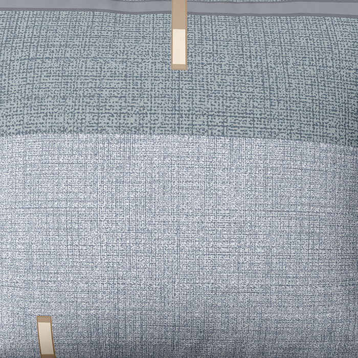 Roku darināts kokvilnas gultas veļas komplekts | Denim Line