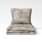 Handmade cotton bedding set | Golden Leaves