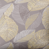 Handmade cotton bedding set | Golden Leaves