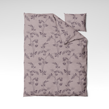 Rakstains kokvilnas audums | Heather Vine