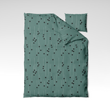 Handmade cotton bedding set | Midnight Drops