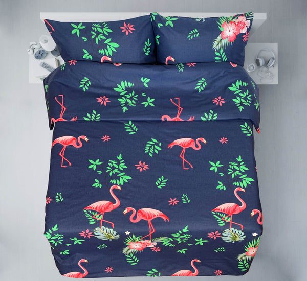 Last units of handmade cotton bedding set | Flamingo Bay