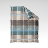 Чехол для одеяла из хлопка ручной работы | Nordic Plaid