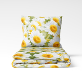 Handmade cotton bedding set | Sunny Daisies