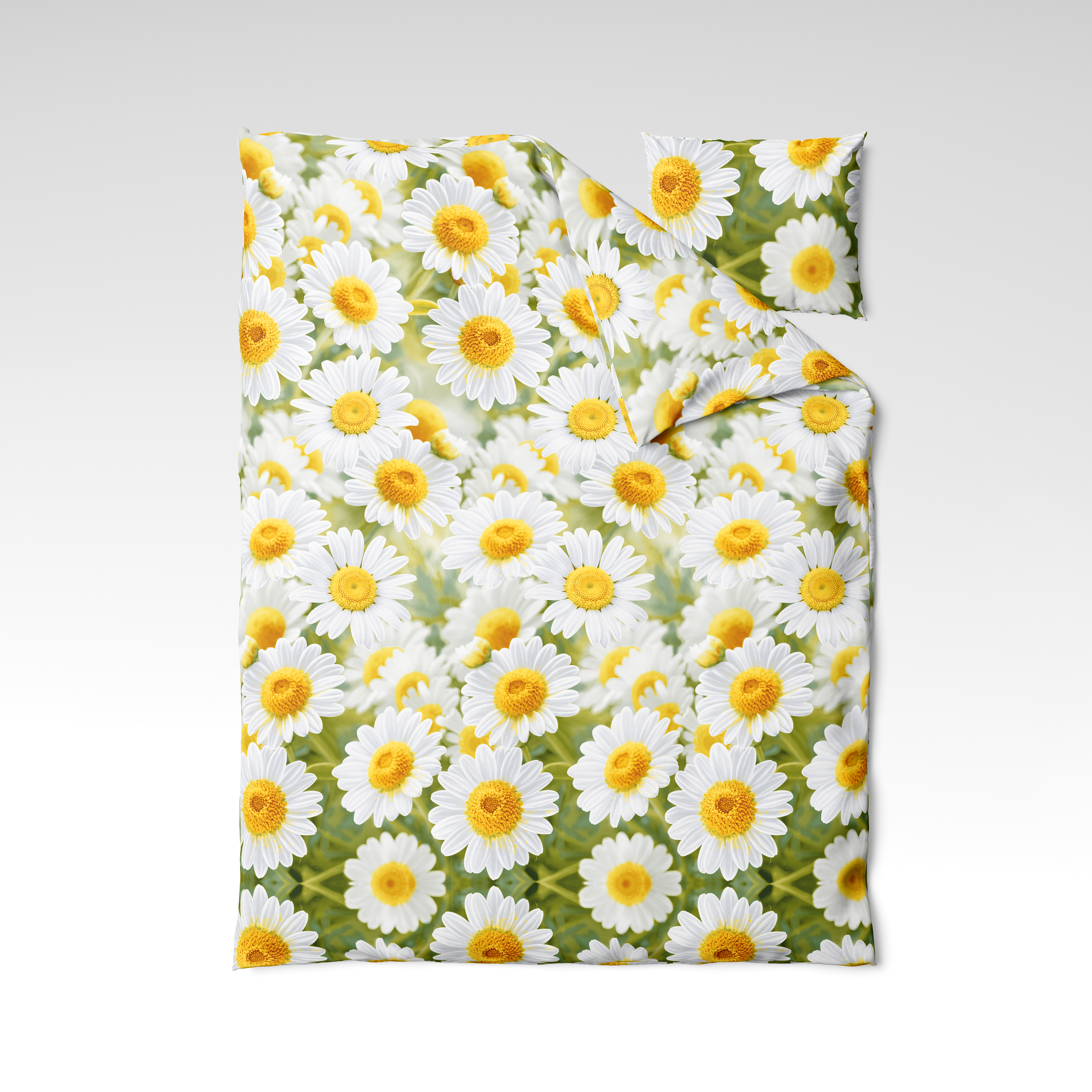 Rakstains kokvilnas audums | Sunny Daisies