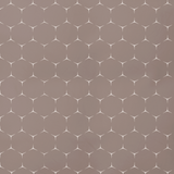 Handmade cotton pillowcase | Taupe Trellis