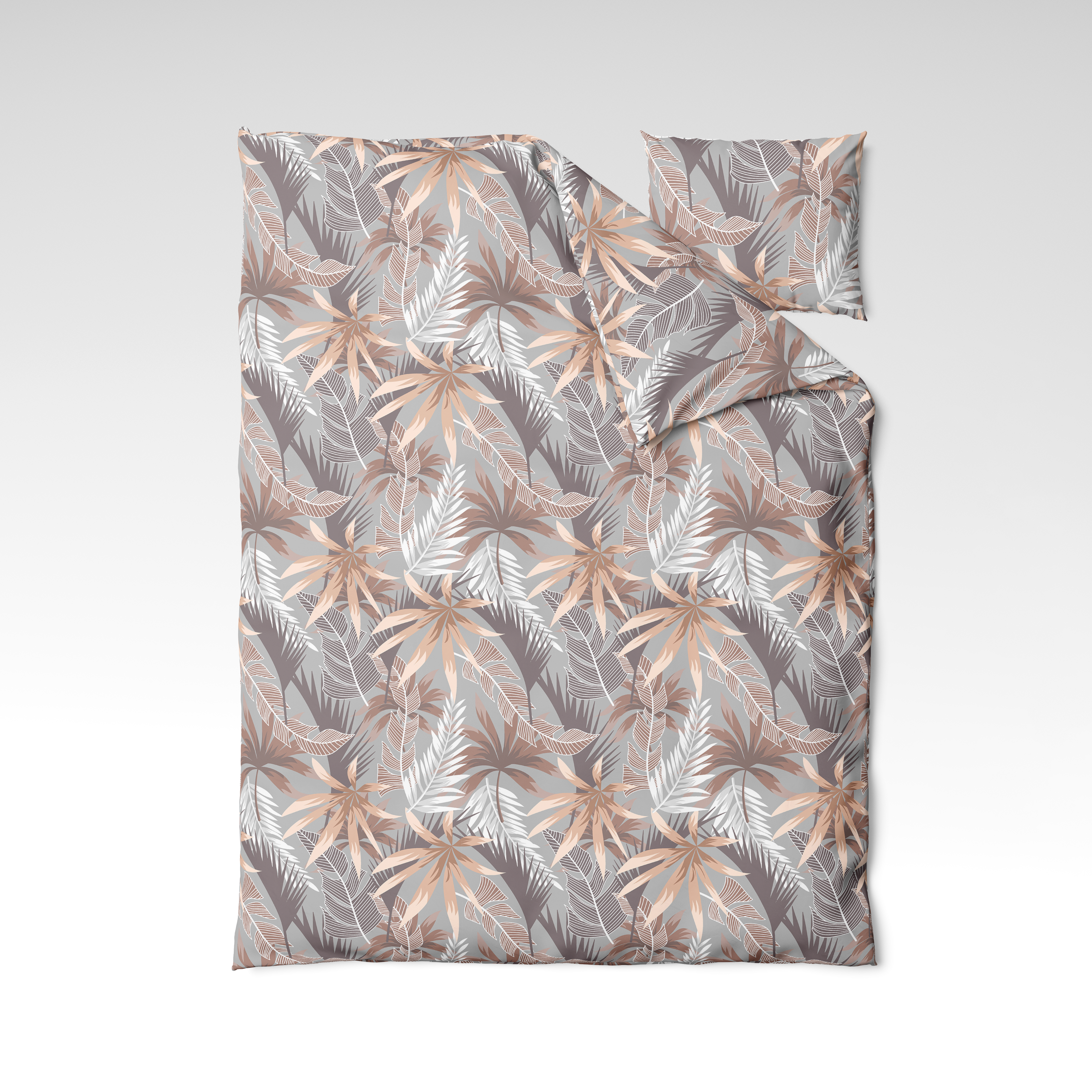 Rakstains kokvilnas audums | Tropical Linen